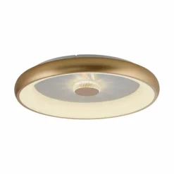 Lampes Dorées-Luminaires Leuchten Direkt Plafonnier Leuchten-Direkt VERTIGO LED Or, 1 lumière, Télécommandes