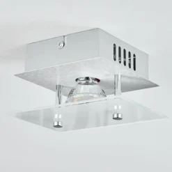 hofstein Plafonnier Liestal LED Aluminium, 1 lumière