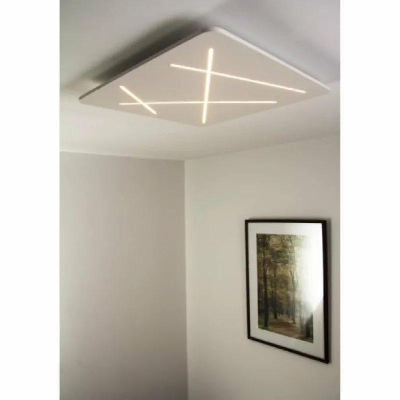 Linea Light Plafonnier LED Blanc, 1 lumière* Éclairage Led