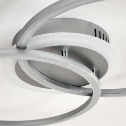 hofstein Plafonnier Lithgow LED Argenté, 1 lumière