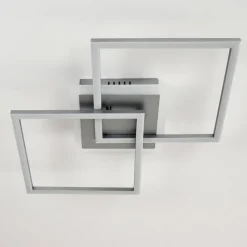 hofstein Plafonnier Lithgow LED Argenté, 1 lumière