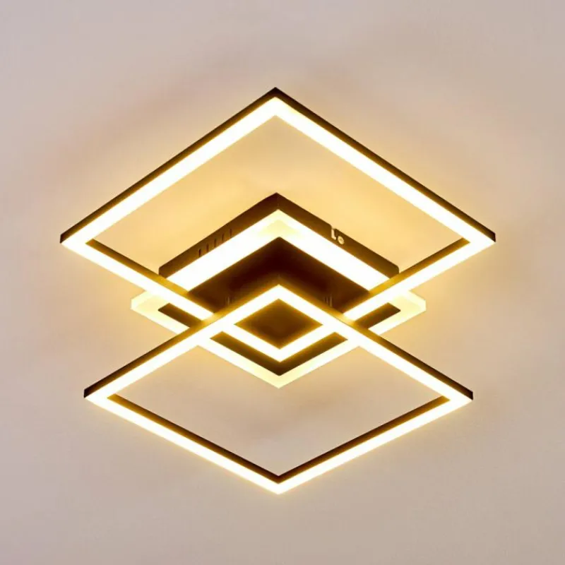 hofstein Plafonnier Lithgow LED Noir, 1 lumière