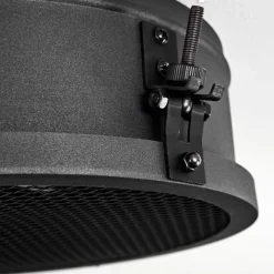 hofstein Plafonnier Lofthus Noir, 1 lumière