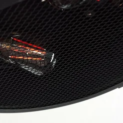 hofstein Plafonnier Lofthus Noir, 2 lumières