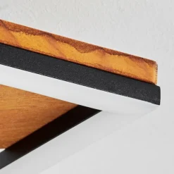 Luminaires Scandinaves-hofstein Plafonnier Lomnion LED Écru, Noir, 1 lumière