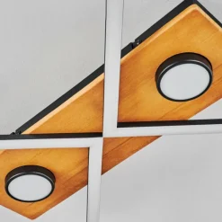 hofstein Plafonnier Lomnion LED Écru, Noir, 1 lumière