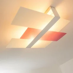 hofstein Plafonnier Lovikka Blanc, 2 lumières