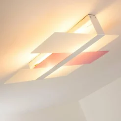 hofstein Plafonnier Lovikka Blanc, 2 lumières