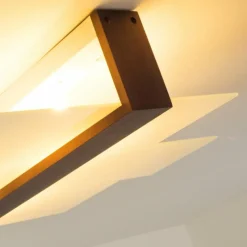 Lampes En Bois-hofstein Plafonnier Lovikka Bois foncé, 2 lumières