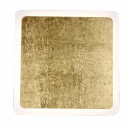 Lampes Dorées-Luce Design Plafonnier Solaris LED Noir doré, Blanc, 1 lumière