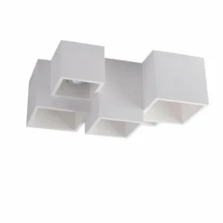Luce Design Plafonnier Luce-Design Foster peut être peint avec de la peinture ordinaire, Blanc, 5 lumières* Plafonniers