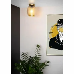Luminaires Lucide Plafonnier Lucide AGATHA Laiton, 1 lumière