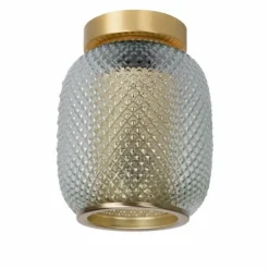 Luminaires Lucide Plafonnier Lucide AGATHA Laiton, 1 lumière