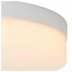 Luminaires Lucide Plafonnier Lucide BISKIT LED Blanc, 1 lumière, Détecteur de mouvement* Éclairage Led