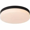 Luminaires Lucide Plafonnier Lucide BISKIT LED Noir, 1 lumière, Détecteur de mouvement* Éclairage Led
