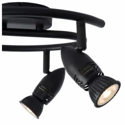 Luminaires Lucide Plafonnier Lucide CARO Noir, 3 lumières* Spots Et Projecteurs