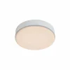 Luminaires Rustiques-Luminaires Lucide Plafonnier Lucide CERES-LED Blanc, 1 lumière