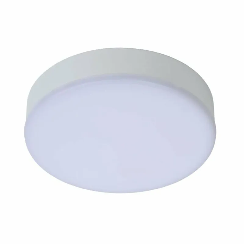 Luminaires Rustiques-Luminaires Lucide Plafonnier Lucide CERES-LED Blanc, 1 lumière