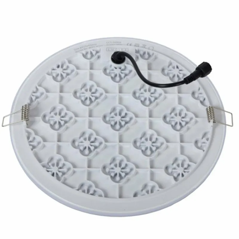 Luminaires Rustiques-Luminaires Lucide Plafonnier Lucide CERES-LED Blanc, 1 lumière