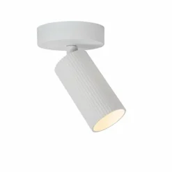 Luminaires Lucide Plafonnier Lucide CLUBS Blanc, 1 lumière* Spots Et Projecteurs