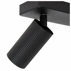 Luminaires Lucide Plafonnier Lucide CLUBS Noir, 2 lumières* Spots Et Projecteurs