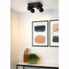 Luminaires Lucide Plafonnier Lucide FAVORI Noir, 4 lumières* Plafonniers