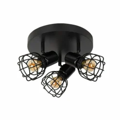 Luminaires Lucide Plafonnier Lucide FILOX Noir, 1 lumière* Spots Et Projecteurs