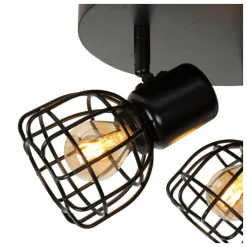 Luminaires Lucide Plafonnier Lucide FILOX Noir, 1 lumière* Spots Et Projecteurs