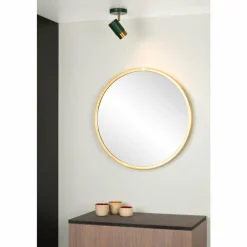 Lampes Dorées-Luminaires Lucide Plafonnier Lucide FLORIS Or, Vert, Laiton, 1 lumière