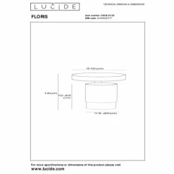 Lampes Dorées-Luminaires Lucide Plafonnier Lucide FLORIS Or, Vert, Laiton, 1 lumière