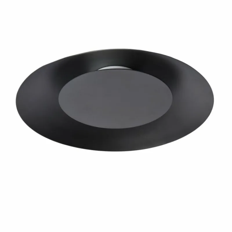 Lampe Turque-Luminaires Lucide Plafonnier Lucide FOSKAL LED Noir, 1 lumière