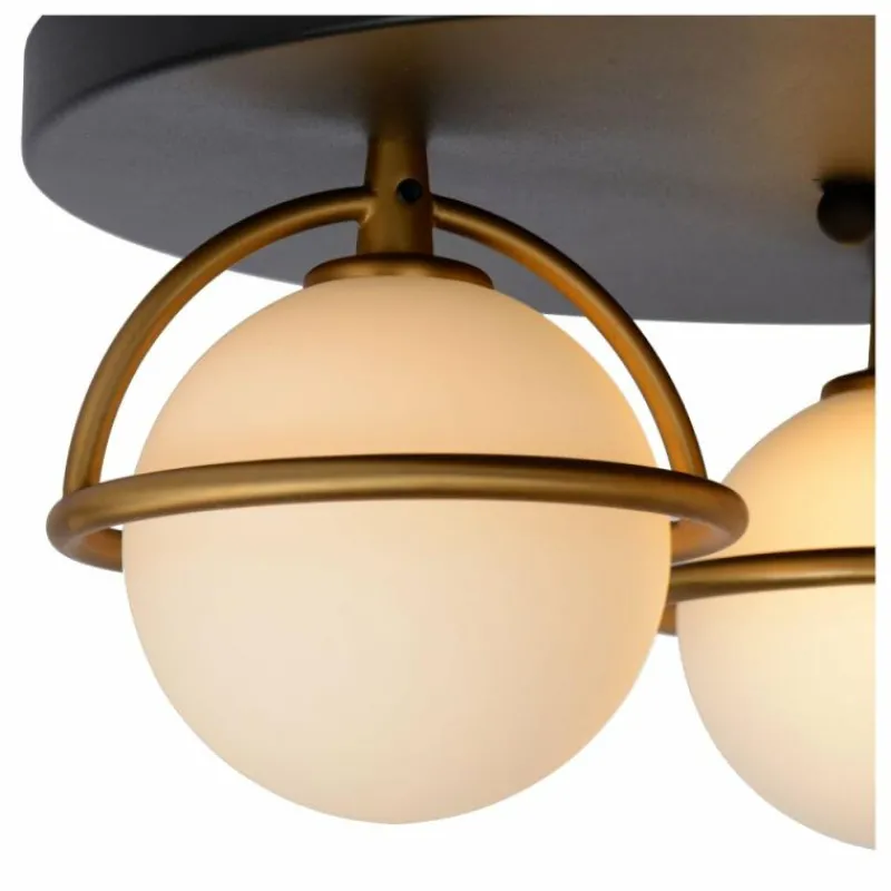 Luminaires Lucide Plafonnier Lucide ISOBEL Noir, 3 lumières