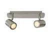 Lampes Industrielles-Luminaires Lucide Plafonnier Lucide LENNERT LED Chrome, 2 lumières