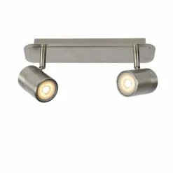 Lampes Industrielles-Luminaires Lucide Plafonnier Lucide LENNERT LED Chrome, 2 lumières