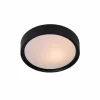 Luminaires Lucide Plafonnier Lucide LEX Noir, 1 lumière* Plafonniers