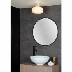 Luminaires Lucide Plafonnier Lucide LORENA Aspect marbre, 1 lumière
