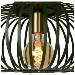 Lampes Vintages & Rétros-Luminaires Lucide Plafonnier Lucide MANUELA Vert, 1 lumière