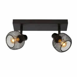 Luminaires Lucide Plafonnier Lucide MAREN Noir, 2 lumières* Plafonniers