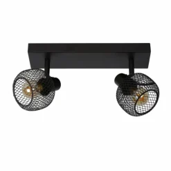 Luminaires Lucide Plafonnier Lucide MAREN Noir, 2 lumières* Plafonniers