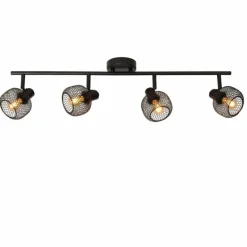 Luminaires Lucide Plafonnier Lucide MAREN Noir, 4 lumières* Plafonniers