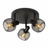 Luminaires Lucide Plafonnier Lucide MAREN Noir, 3 lumières* Plafonniers