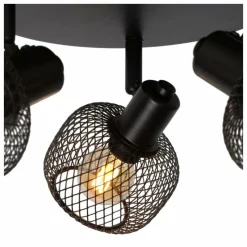 Luminaires Lucide Plafonnier Lucide MAREN Noir, 3 lumières* Plafonniers