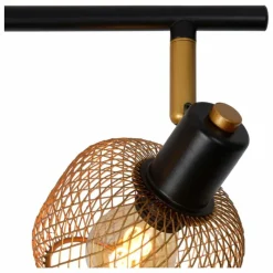 Lampes Dorées-Luminaires Lucide Plafonnier Lucide MAREN Or, Laiton, Noir, 4 lumières