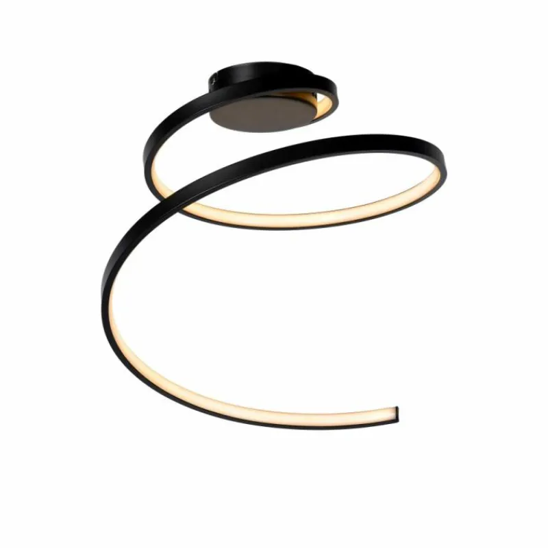 Luminaires Lucide Plafonnier Lucide MAXENCE LED Noir, 1 lumière* Éclairage Led