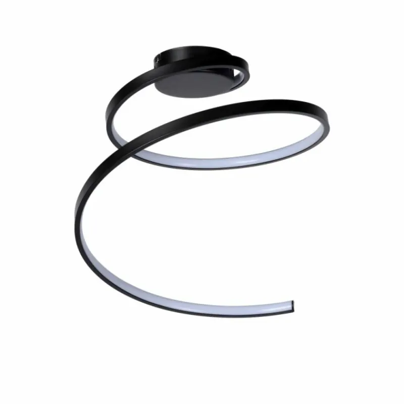 Luminaires Lucide Plafonnier Lucide MAXENCE LED Noir, 1 lumière* Éclairage Led