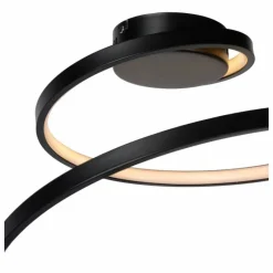 Luminaires Lucide Plafonnier Lucide MAXENCE LED Noir, 1 lumière* Éclairage Led