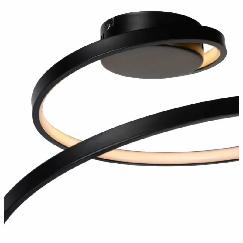 Luminaires Lucide Plafonnier Lucide MAXENCE LED Noir, 1 lumière* Éclairage Led