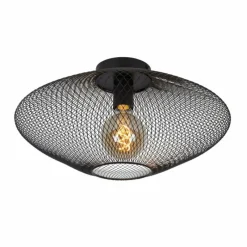 Luminaires Lucide Plafonnier Lucide MESH Noir, 1 lumière* Plafonniers