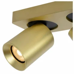 Lampes Dorées-Luminaires Lucide Plafonnier Lucide NIGEL LED Or, Laiton, 2 lumières