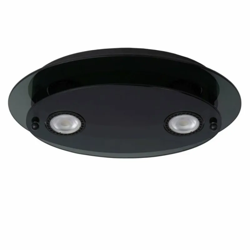 Luminaires Lucide Plafonnier Lucide OKNO Noir, 2 lumières